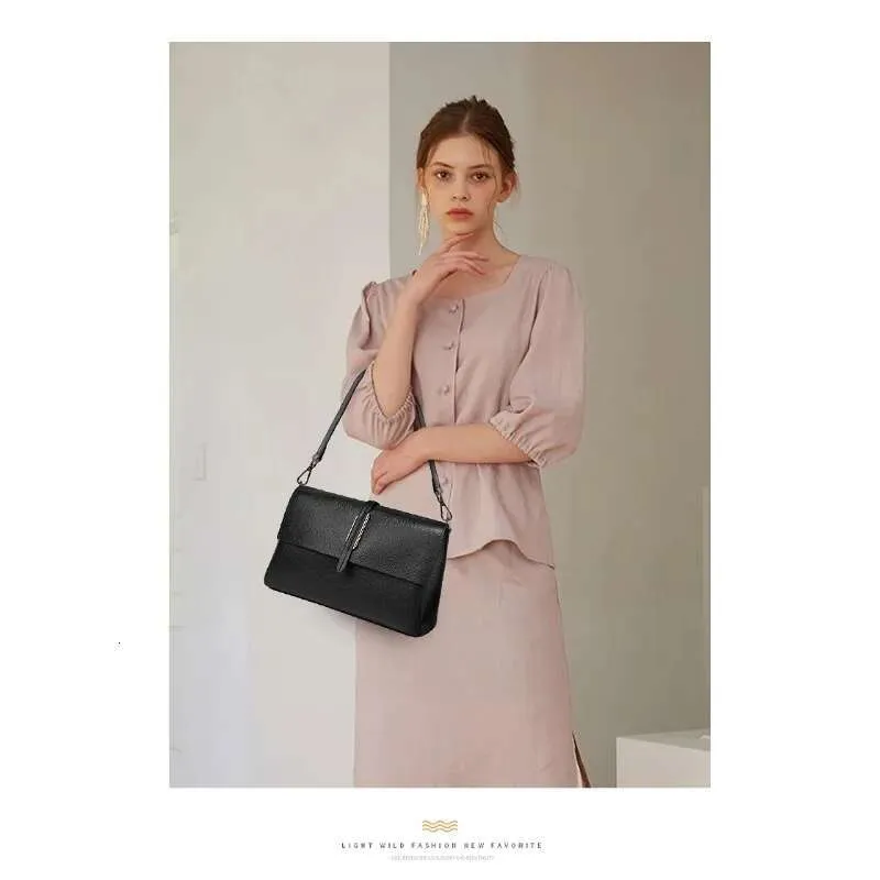 New Arliwwi Designer Real Cow Leather Lady's Flap Messenger Bags Soft Genuine Cowhide Functional Shoulder Handbags_voghion.com