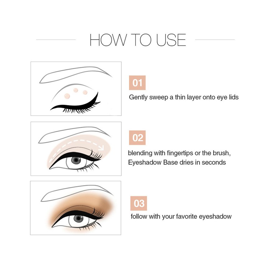 TO Long Lasting Sequined Primer Eye Lips Face Makeup Cream Sequin Glitter Eyeshadow Glue Cosmetics_voghion.com