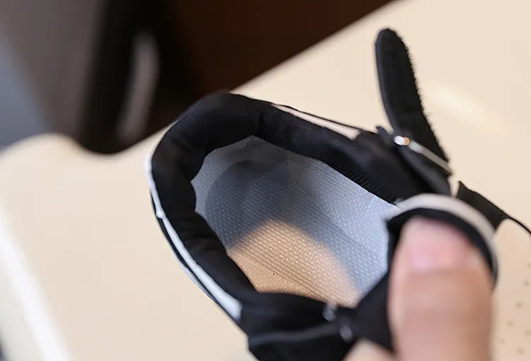 Toddler's Sneakers Fashion Design Baby Spring Autumn Kids Casual Sport Shoe Soft Non Slip Pu Leather Skateboard Shoes_desvips.com