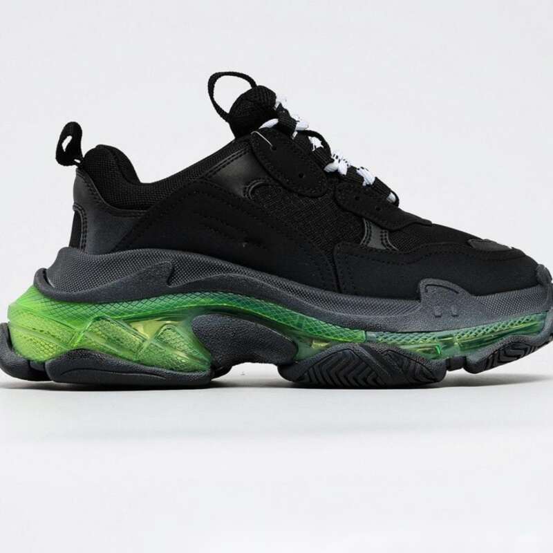 Platform Sneakers For Men Casual Shoes Paris Style White Shoes_voghion.com