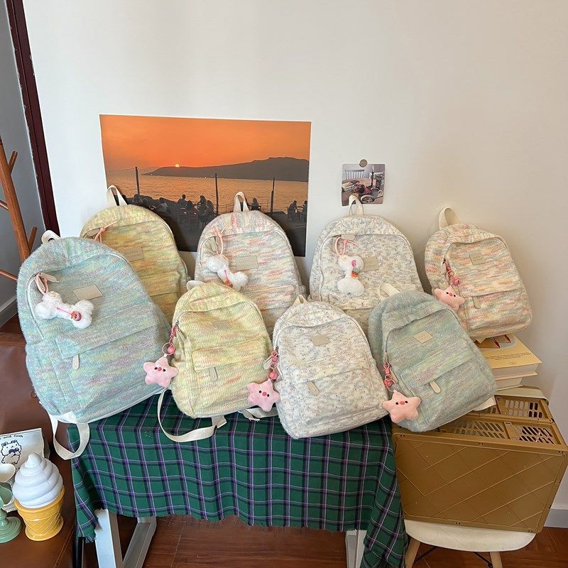 Kleiner, frischer mit großer Kapazität für Frauen, hohes Aussehen, koreanische Version, Schülerschultasche,_voghion.com