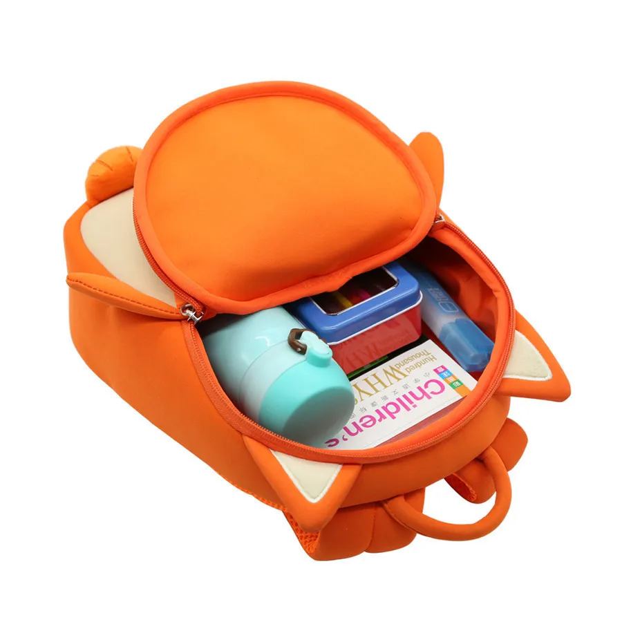 NOHOO Toddler Children School Bag Boys Kids Waterproof Backpack Kindergarten Girls 3D Cartoon Shape Mochila for 2-7_voghion.com