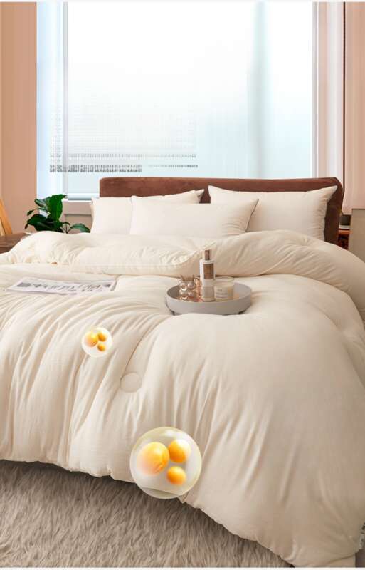 Soybean Fiber Quilt, Cool, Spring And Autumn Cotton, 4 Pounds, 3 Thin, Air Conditioning Quilt, Single Quilt, Summer Quilt_voghion.com