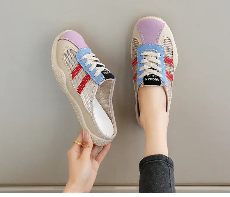 Scarpe da donna estive traspiranti, casual, versatili, da indossare all'aperto_voghion.com