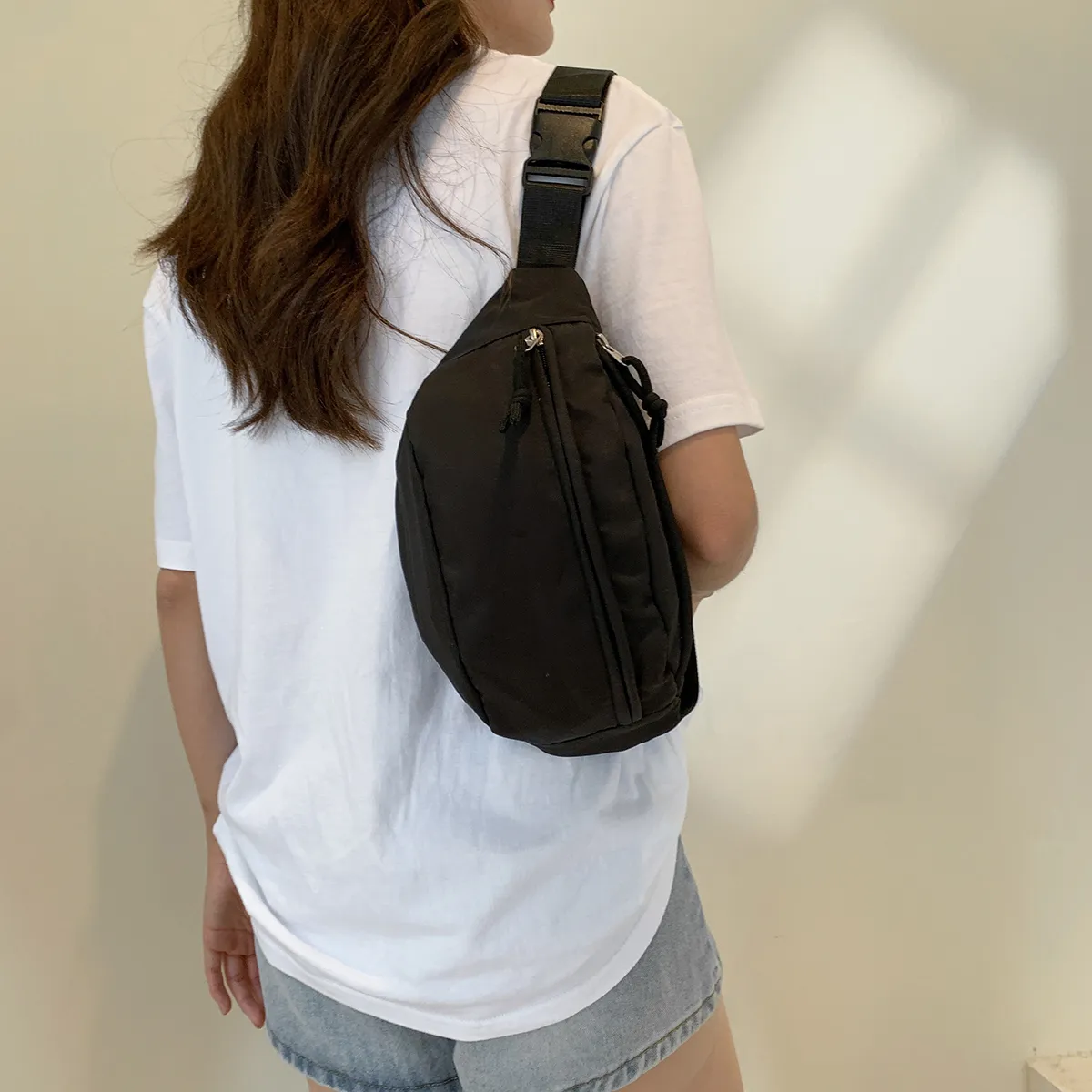 Marsupio da donna, marsupio da petto, marsupio da donna, con cinturino regolabile, per viaggi, sport e corsa, marsupio_voghion.com