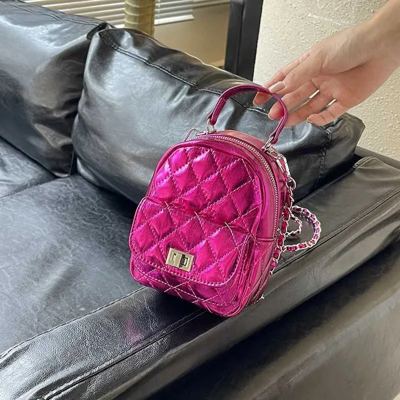 Mini Rucksack Für Damen Modischer Pu Leder College Reise Rucksack_voghion.com