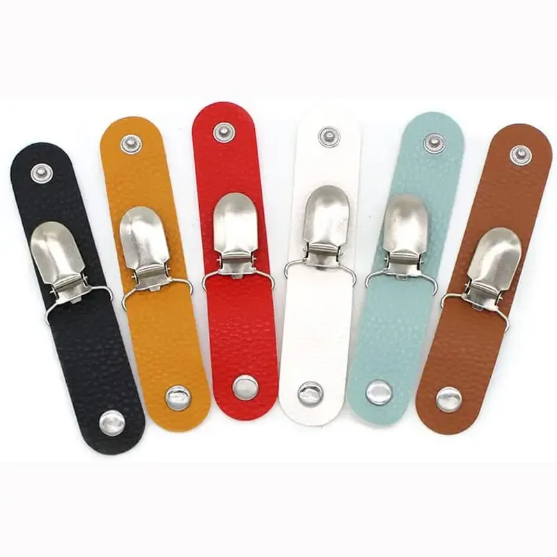 Clip porta-cappello multifunzionale in pelle per viaggi e campeggio: fissa saldamente il tuo berretto alla borsa o al bagaglio_voghion.com