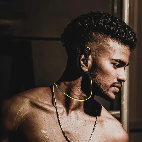 Wireless Headsets V4.1 Sport In-Ear Stereo Headphones Sweat-proof Neckband Earbuds_voghion.com