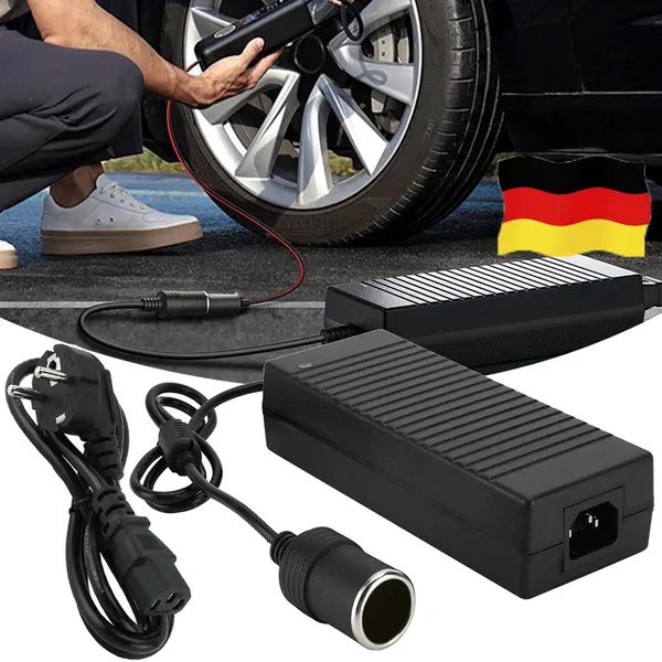 12V 15A spanningsomvormer auto-stroomadapter omvormerlader_voghion.com