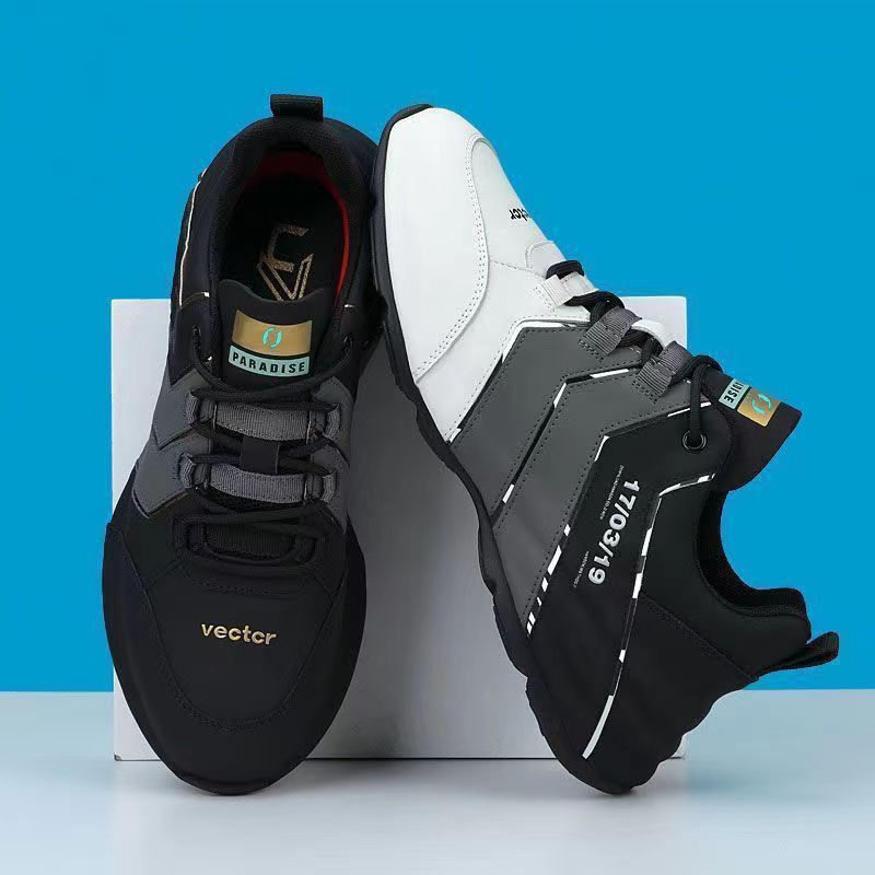 Novos calçados esportivos masculinos para outono e inverno, corrida, plataforma casual, tendência, calçados para pais_voghion.com
