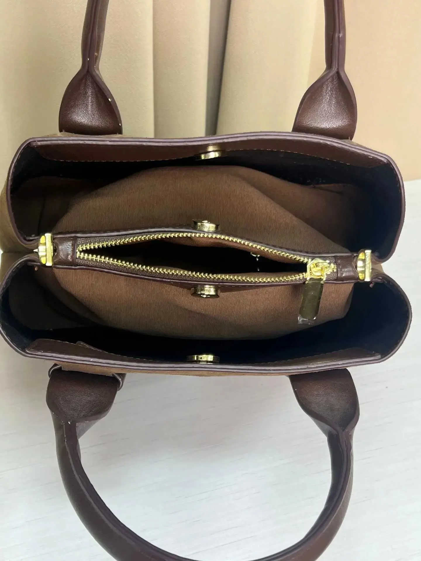 Sacs à main en daim texturé pour femmes, élégant, solide, poignée en PU, carré, grande capacité, pour les déplacements quotidiens, bandoulière souple_voghion.com