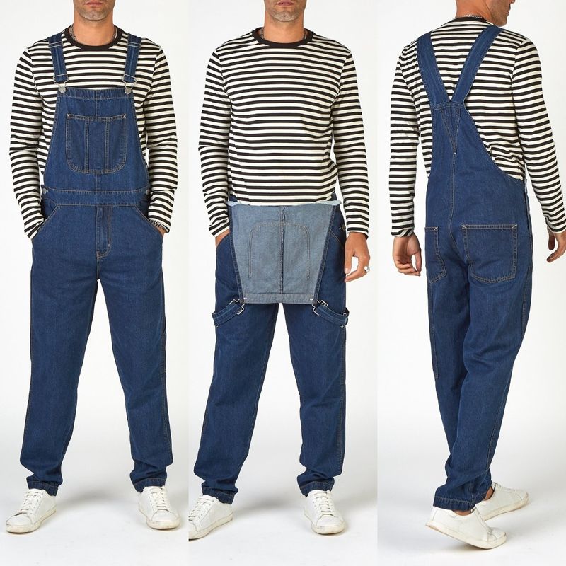 2024 Lente Herfst Denim Overalls Bretels Heren Jeans Nieuwe Broek Jumpsuit_voghion.com