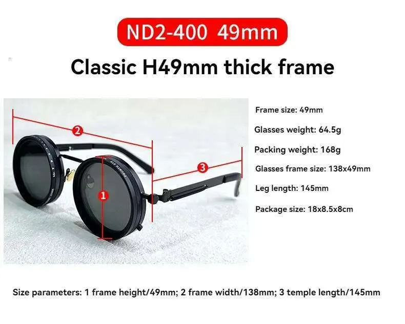 DHCollections Abgerundete, polarisierte Herren-Sonnenbrille mit ND-Filter und einstellbarer Tönung, 2025_voghion.com