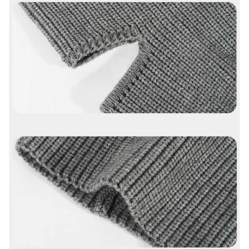 autumn And Winter Knitted Outdoor Thick Cycing Warm Mask, Men's Doube-ayer Skiing Dua-use Cod Hat, New_voghion.com