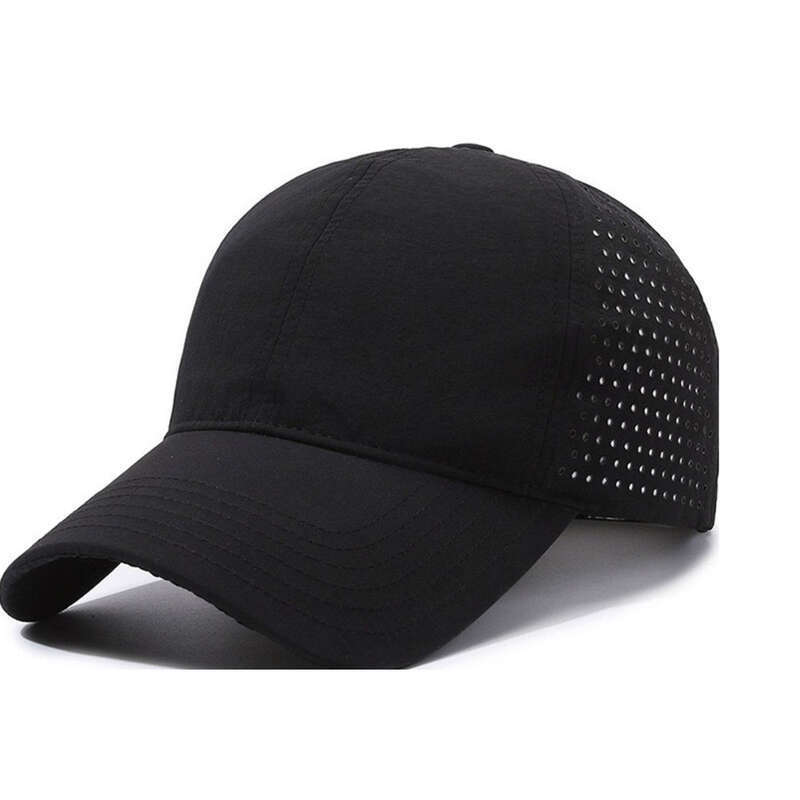 Nuovo berretto da baseball ad asciugatura rapida con traspirabilità per uomini e donne, berretto con protezione solare a tesa larga perforato, per esterni_voghion.com