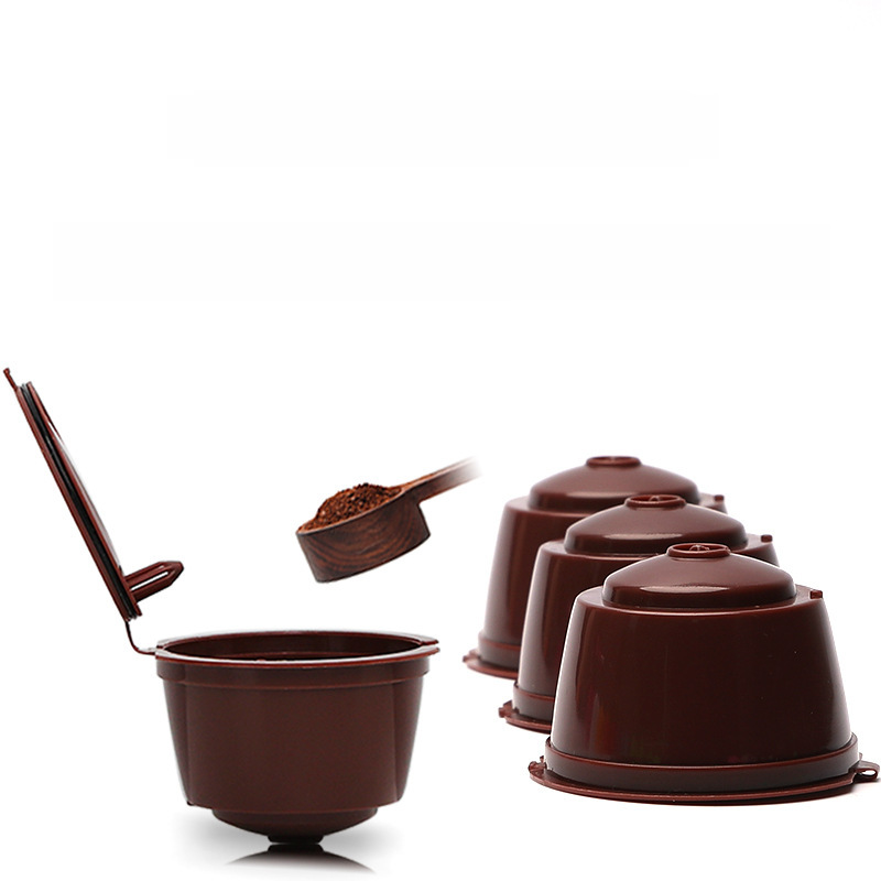 Capsules de café réutilisables, pour Nestle Dolcegusto, coque filtrante, tasse filtrante, paquet de trois