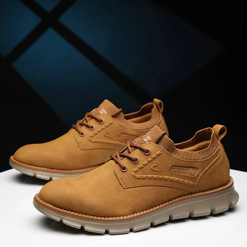 Mocassini oxford in mesh da uomo - scarpe in pelle eleganti_voghion.com