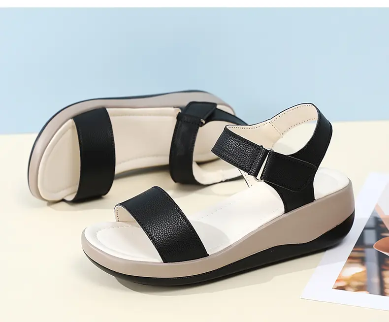 Sommerliche neue Plateau-Sandalen für Damen – lässig, vielseitig und perfekt für Strand und Freizeit_voghion.com