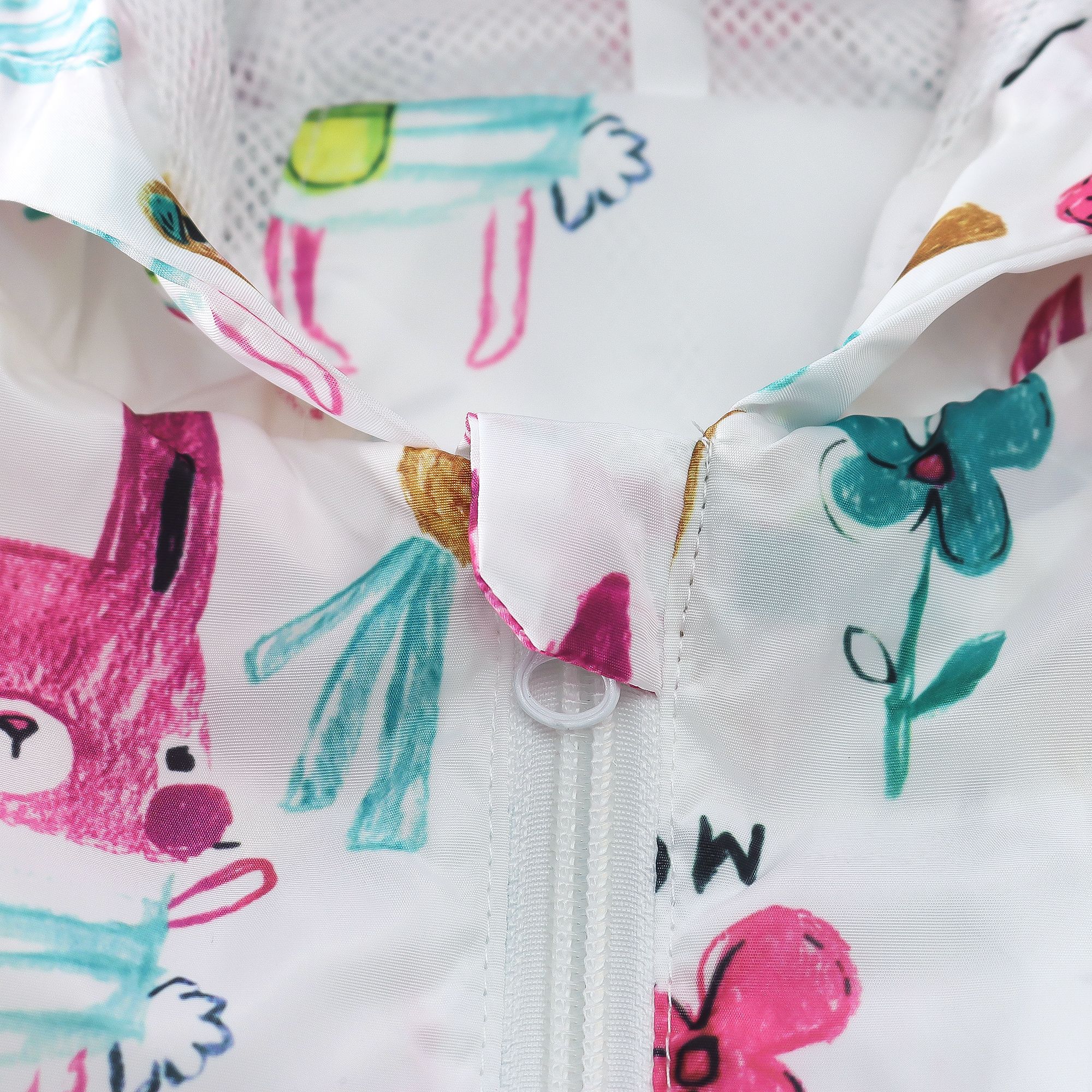Children's Sports Jacket Cartoon Printed Hooded Jacket For Baby Boy Girl Children's Coat_voghion.com