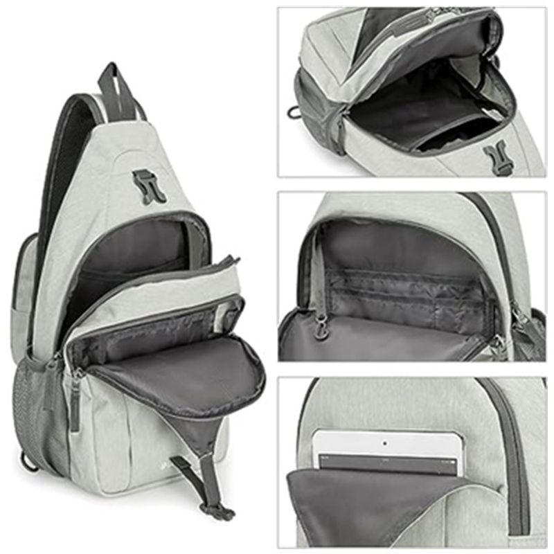 Großhandel neue Crossbody Outdoor Wandern Brusttasche multifunktionale Reisetasche geschirmt Sling Rucksack_voghion.com