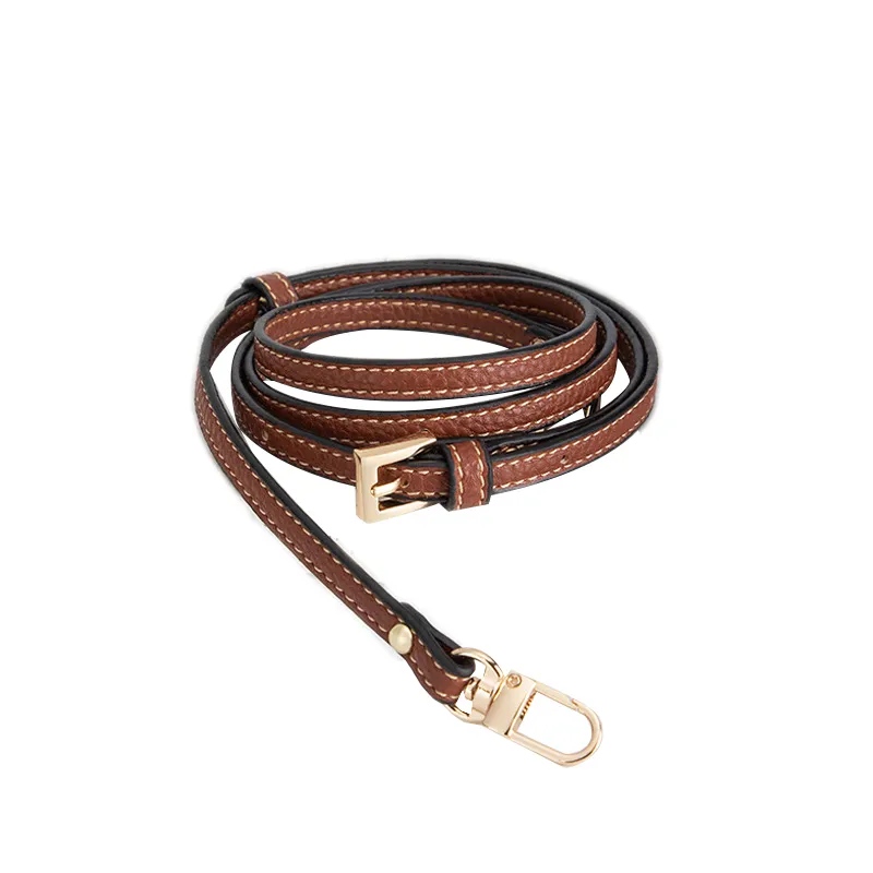Neuer Transformationsgurt für Taschen, stanzfrei, lange Umhängegurte aus echtem Leder, Taschenteil-Zubehör_voghion.com