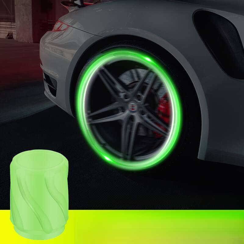 New Luminous Valve Cap For Electric Vehicles, Motorcycles, And Tires_voghion.com