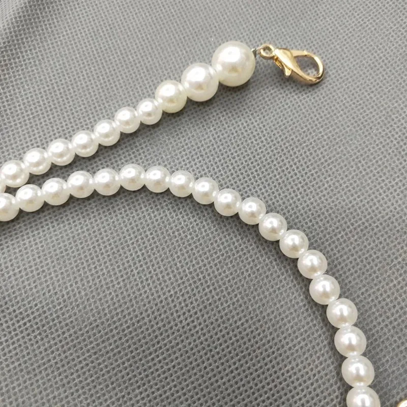 100110120cm voor Tassen Accessoires Handtassen DIY portemonnee Vervangende Lange Kralenketting Parel Schouderband Voor Tas 240828_voghion.com