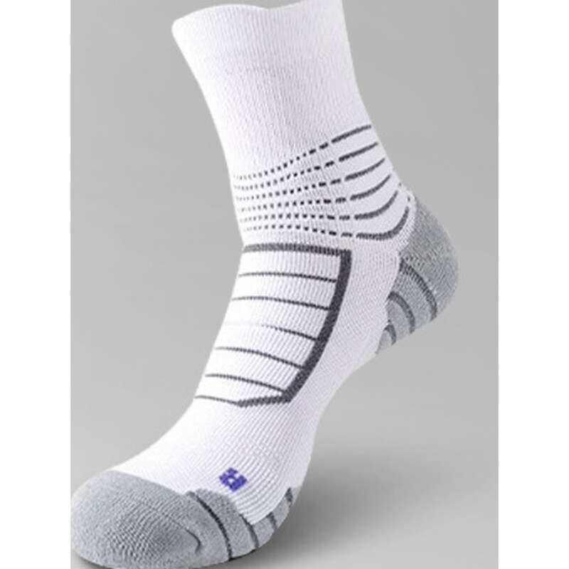 Sports Socks Men, Spring Autumn Styles, Mid Tube Sweat Absorbing And Anti Slip Towel Bottom, Specifically Designed For_voghion.com