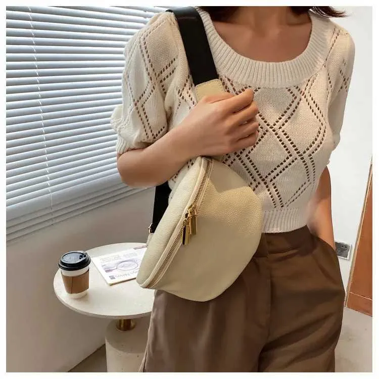 Mode Fanny Frauen Taille Pack Casual Crossbody Brust Taschen Unisex Hip Bum Reise Wasserdichte Gürtel Tasche Sport Geldbörse_voghion.com