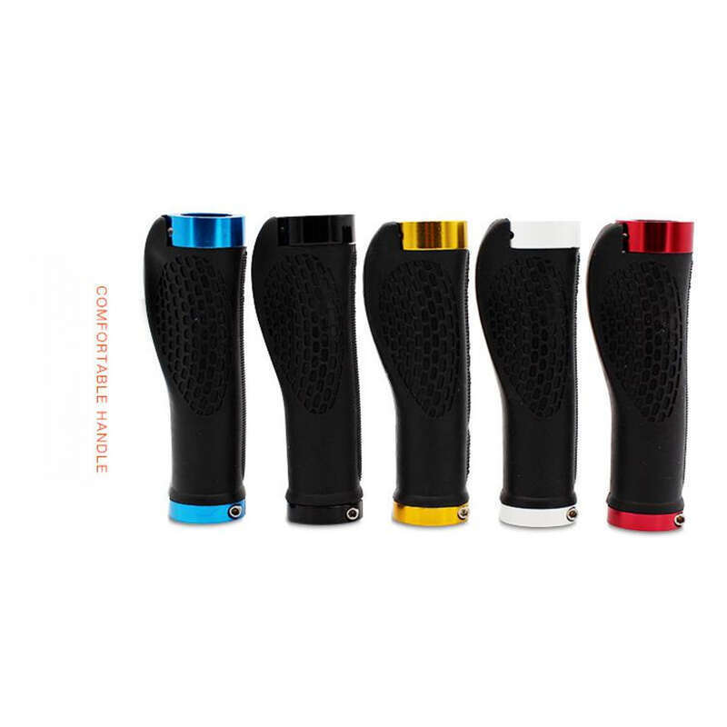 【 90% Positive Review Rate 】 Bicycle Mountain Bike Dead Fly Aluminum Alloy Lock Rubber Anti Slip Handlebar Cover Riding_voghion.com