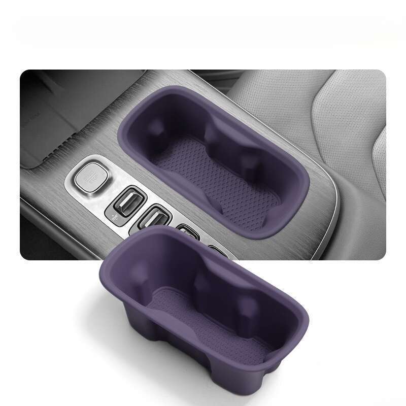 Potrivit pentru Xiaomi SU7 suport pentru pahar de apă încărcare wireless silicon protecție pad cutie de depozitare auto modificare interioară_voghion.com