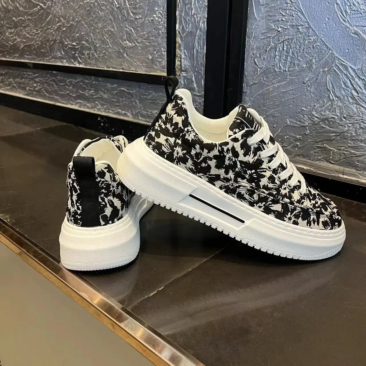 Leisure Mens with Spring/autumn Fabric Surface Breathable Versatile Flat Bottomed Non Slip Board Shoes Sports Mans Shoe_voghion.com