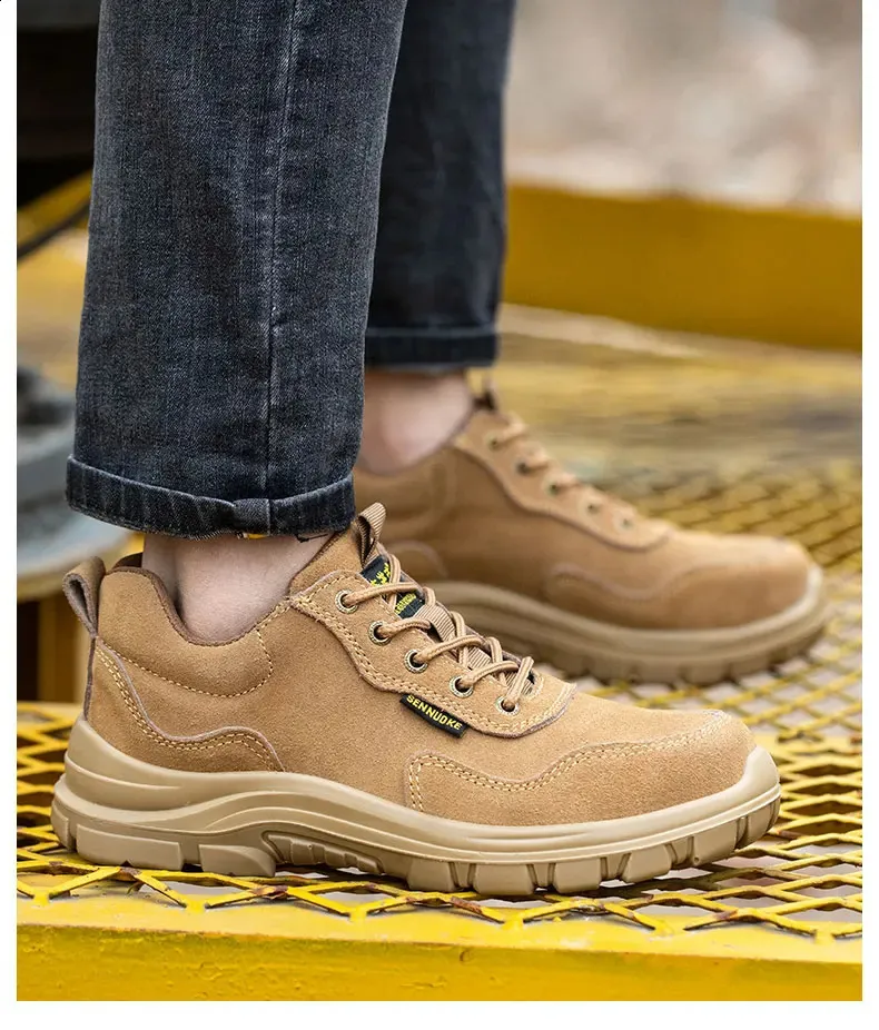Safety Work Shoes Lightweight Industrial Protection Footwear_voghion.com