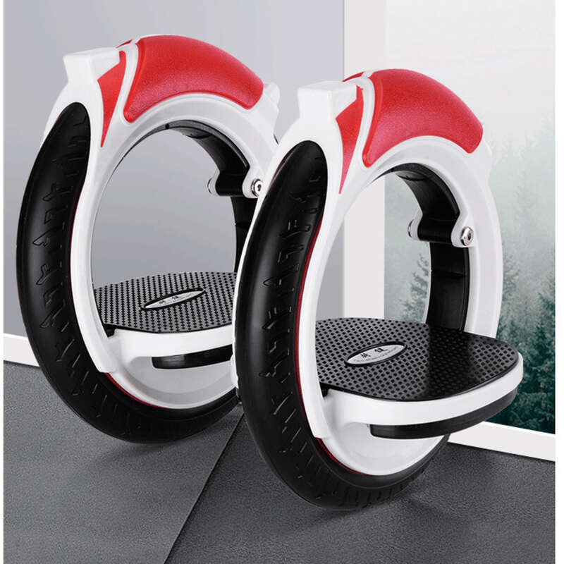 Extreme Outdoor Sports Wind And Fire PU Double Foot Skateboard Solid Wheel Volwassen Mobiliteitsvoertuig_voghion.com