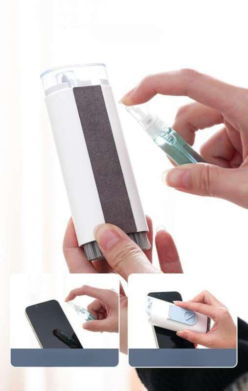 Set di spazzole per tastiera per computer multifunzione Seven In One, dispositivo per la pulizia e la rimozione della polvere degli auricolari Bluetooth, con_voghion.com
