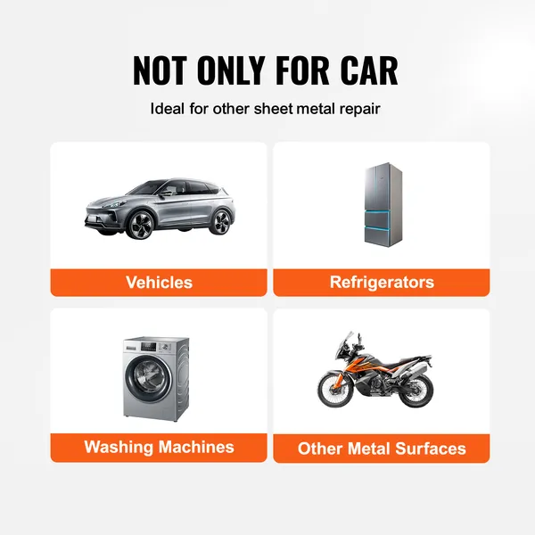 Kit di riparazione per rimozione grandine senza vernice, estrattore ammaccature per carrozzeria, sollevatore ponte_voghion.com