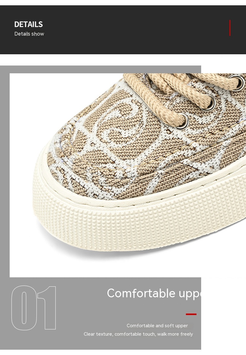 Herenschoenen Lente 2024 Nieuwe ademende canvasschoenen Trendy veelzijdige sport- en casual lage schoenen Heren bedrukte trendy schoenen_voghion.com