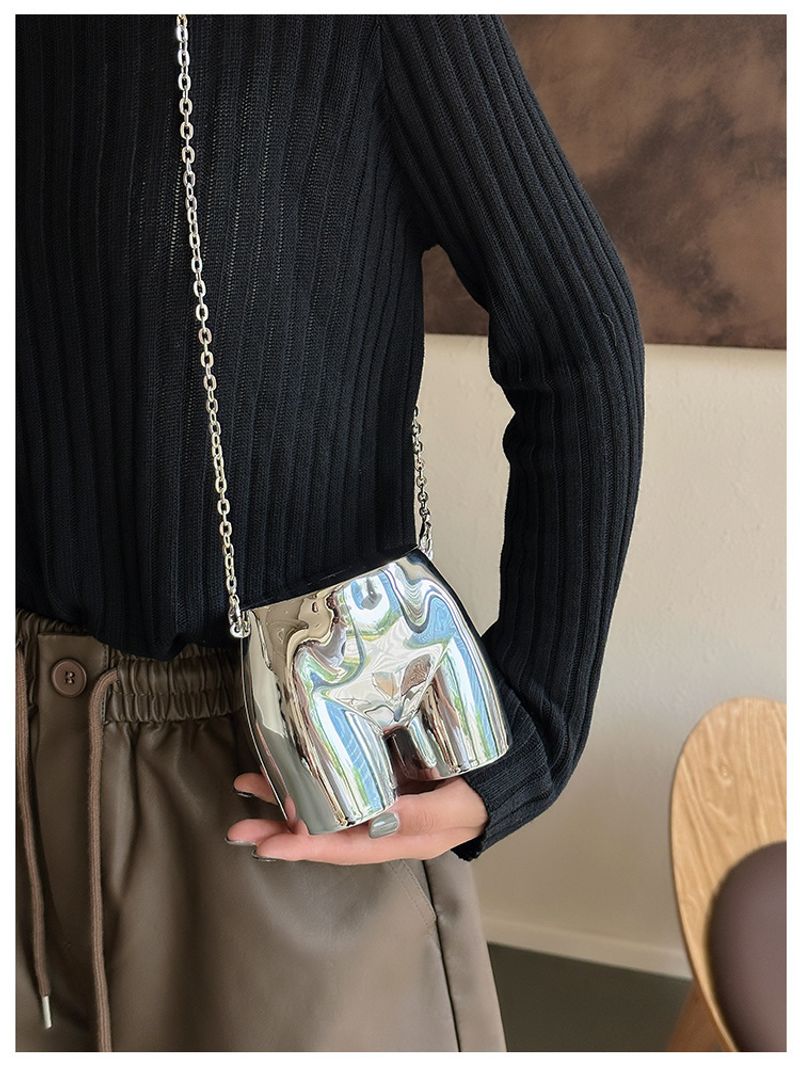 2024 neue Damentasche Acryltasche Einzel-Schulter-Umhängetasche Modetrend Gesäßtasche_voghion.com