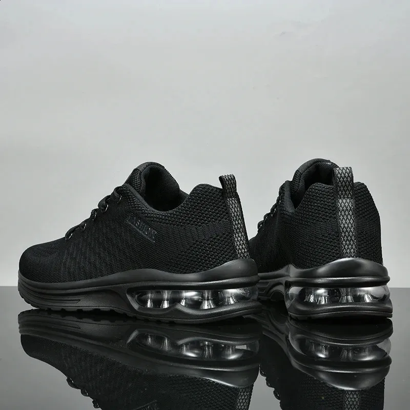 Men's Running Shoes Lightweight Breathable Mesh Trainer Sport_voghion.com