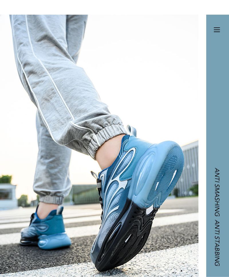 Breathable safety anti-slip wear-ristant steel baotong work men's anti-smashing and anti-piercing labor protection_voghion.com
