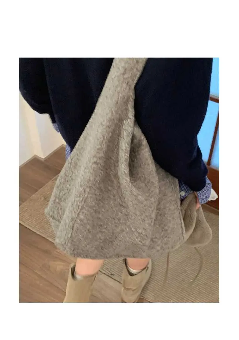 Dames schoudertas tweed retro luipaardprint herfst winter_voghion.com