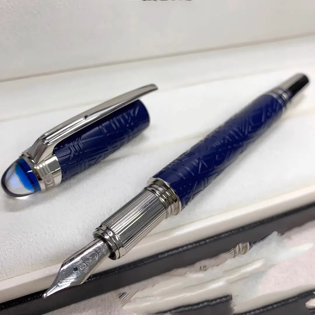 wholesale Star Walker Series: Dark Blue Star Ballpoint Pen, Gel Pen, Fountain Pen, Signature Pen_voghion.com