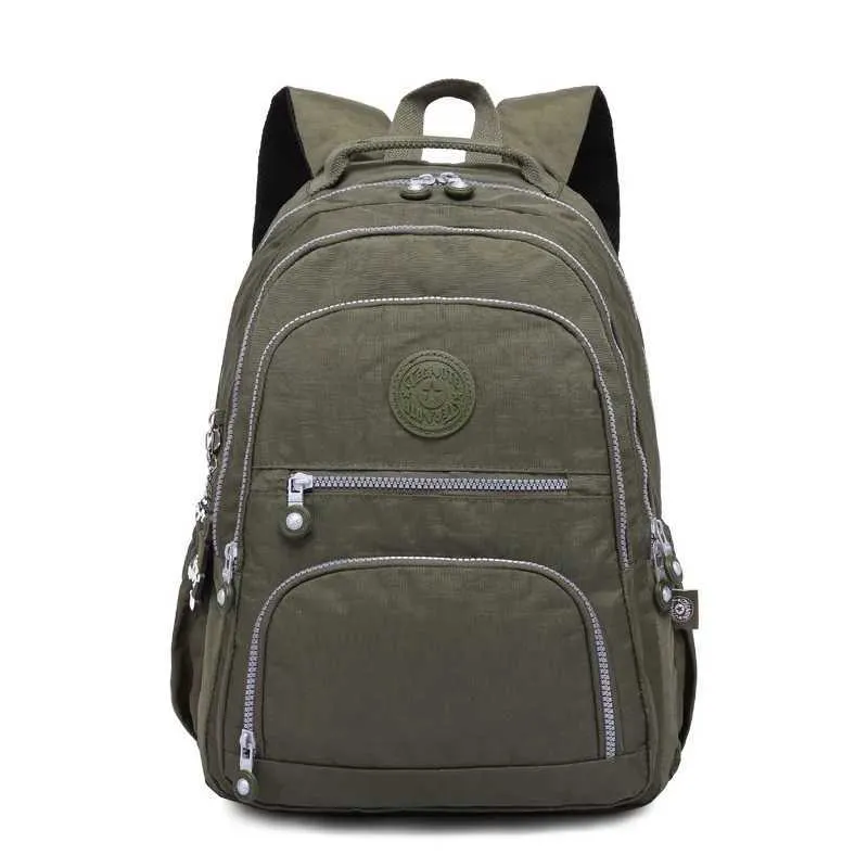 Mode skolryggsäck Student för tonårsflicka Pojke 2023 Reseryggsäckar Väska Dam Nylon Vattentät Laptopväska_voghion.com