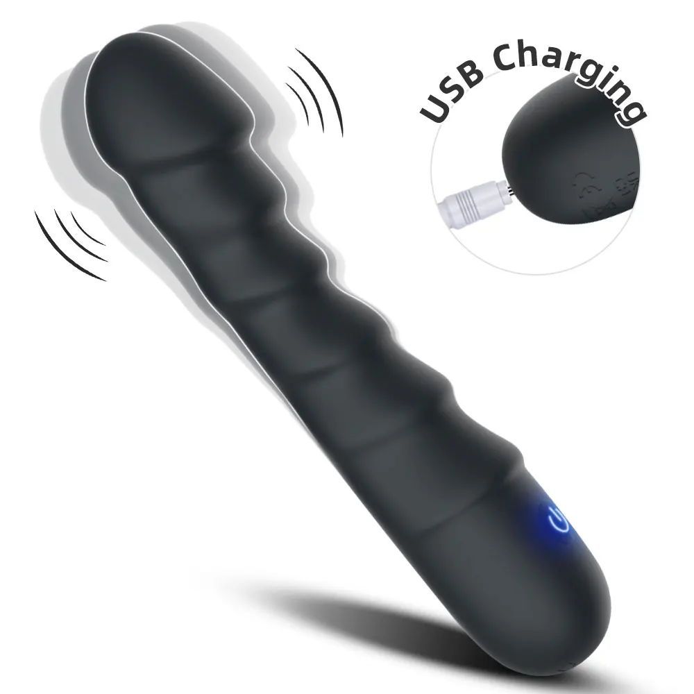 Realistischer Silikonvibrator Mit 20 Modi Für Die Stimulation_voghion.com