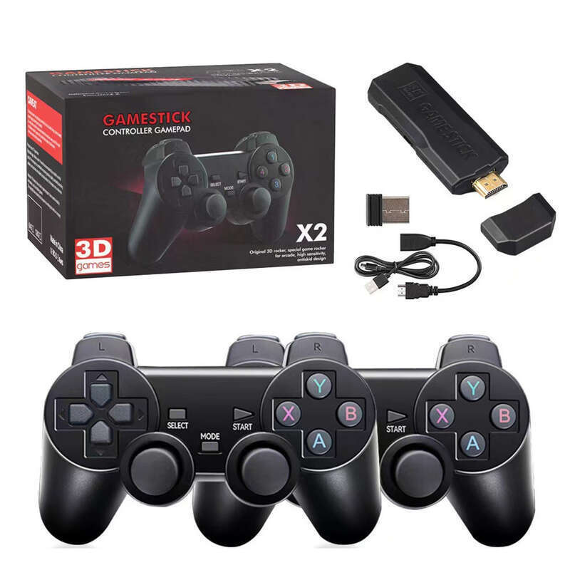X2 GD10 kućna punjiva 2.4G bežična igraća konzola s dvije ručke PSP HD 4K TV PLUS_voghion.com