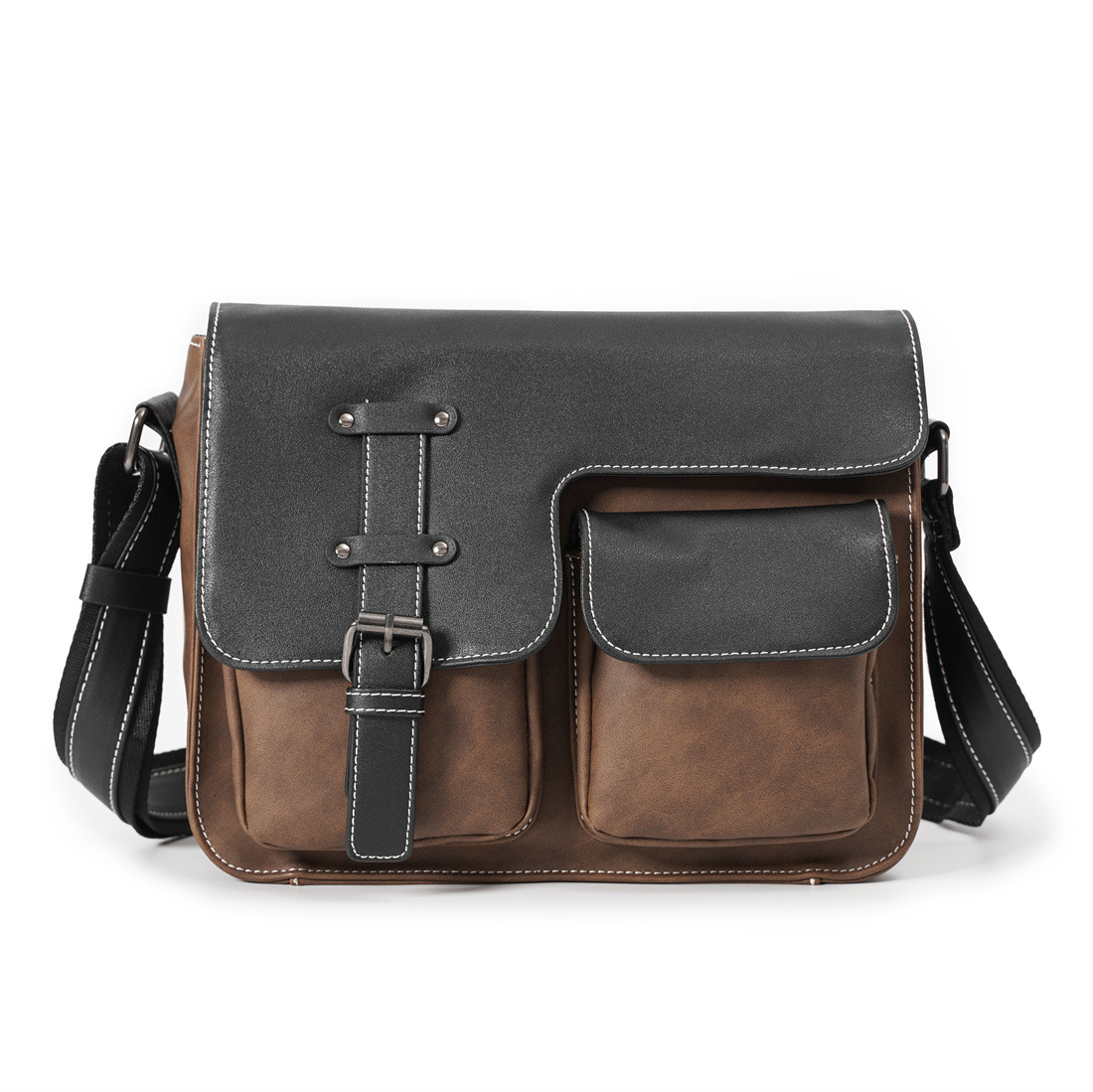 Borsa tracolla uomo retrò borsa a spalla trendy piccolo modello_voghion.com