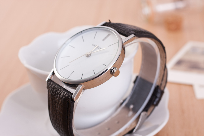 Geneva New Casual Fashion Bar Ding Herren Quarz Gürteluhr_voghion.com