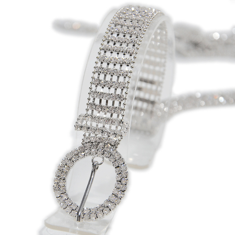 New Water Diamond Belt Bride Cover Wedding Accessories Matching Body Waist Chain_voghion.com