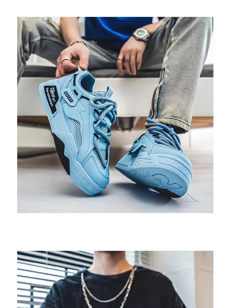 INS Løping Pustende Skateboarding Tunge og Komfortable Uformelle Tenis Mascuo Herre Sportssko 241007_voghion.com