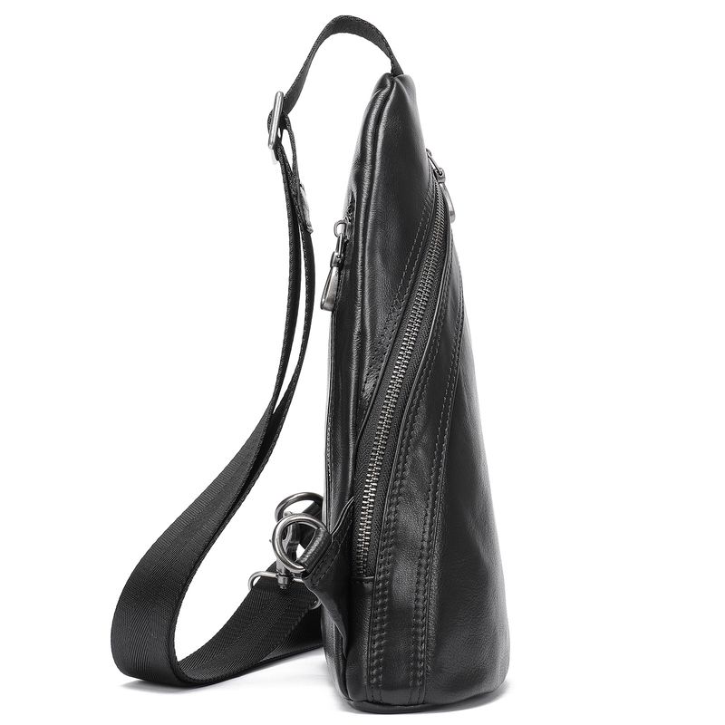 Lässige Brusttasche, grande Kapazität, modische Umhängetasche, High-End für Männer_voghion.com